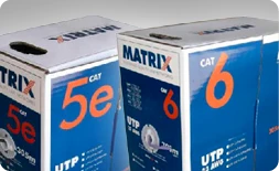 Matrix Cat5e and Cat6 Cable