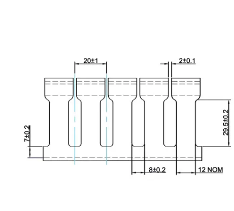 Black Slotted Trunking