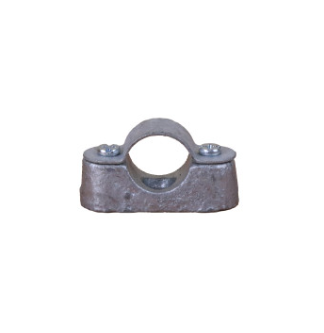 Galvanised saddles and clips